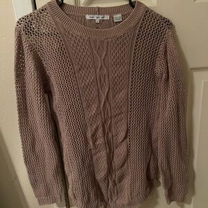Eight Eight Eight Mauve Knit Sweater